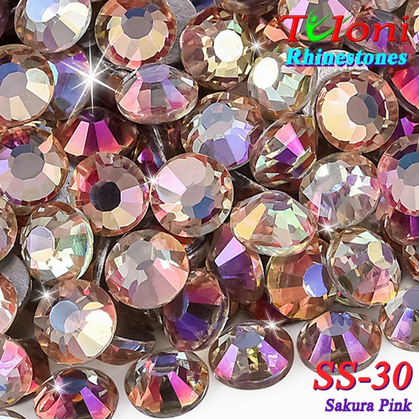 Strass Tuloni SS30 col. Sakura Pink 288 pcs mod. Basic HotFix Strass Tuloni SS30 col. Sakura Pink 288 pcs mod. Basic HotFix