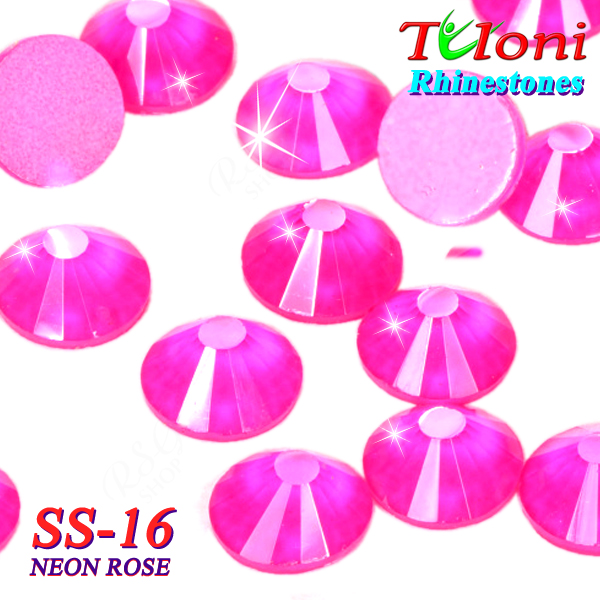 Strass Tuloni SS16 col. Rose Neon 1440 pcs. No HotFix Flat Back