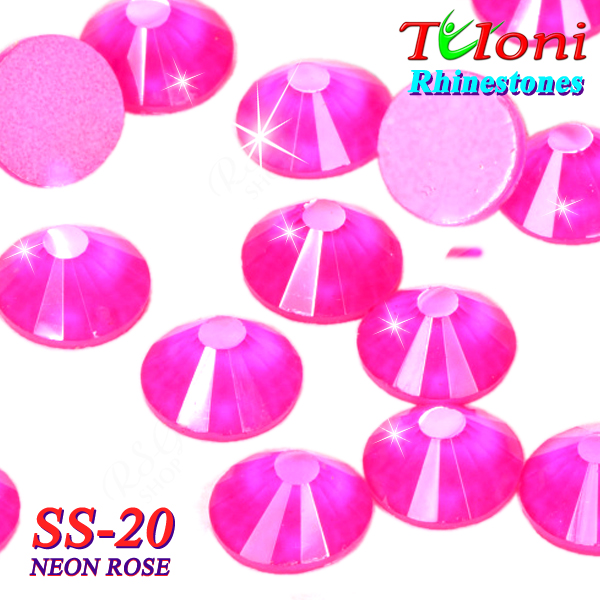 Strass Tuloni SS20 col. Rose Neon 1440 pcs. No HotFix Flat Back