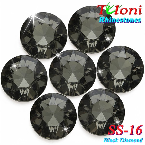 Strass Tuloni SS16 col. Black Diamond 1440 mod. Basic HotFix