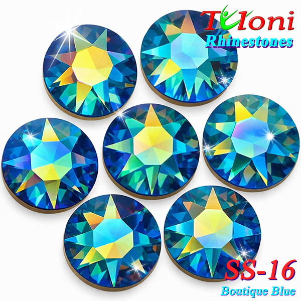 Strass Tuloni SS16 col. Boutique Blue 1440 pcs. No HotFix
