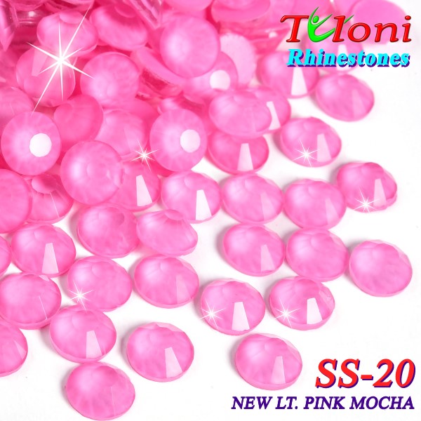 Rhinestones Tuloni SS20 col. New Light Pink Mocha 1440 pcs. No HotFix