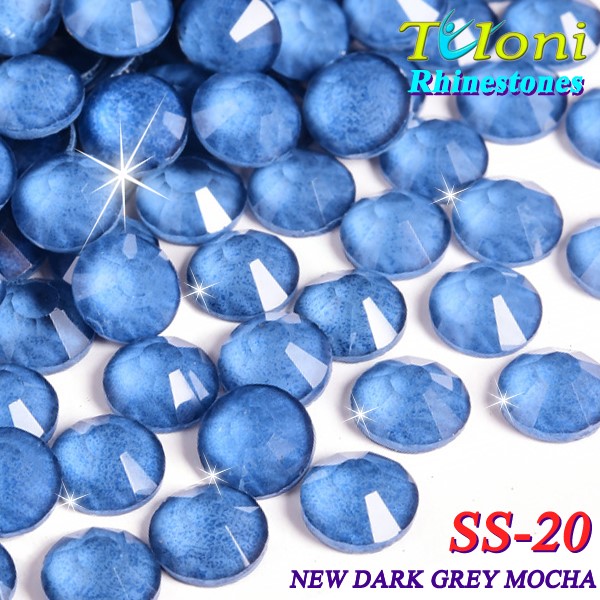 Стразы Tuloni SS20 col. New Dark Grey Mocha 1440 pcs. No HotFix