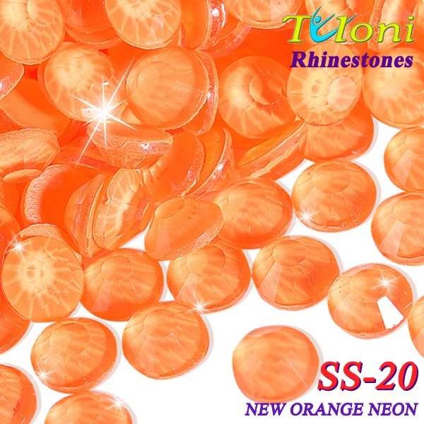 Strass Tuloni SS20 col. New Orange Neon 1440 pcs. No HotFix