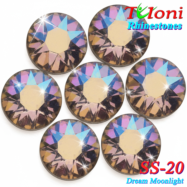 Rhinestones Tuloni SS20 col. Dream Moonlight 1440 pcs. No HotFix