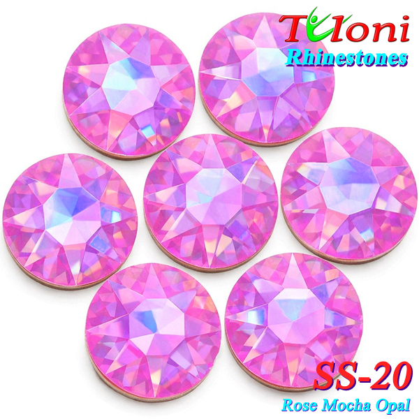 Strass Tuloni SS20 col. Rose Mocha Opal 1440 pcs. No HotFix