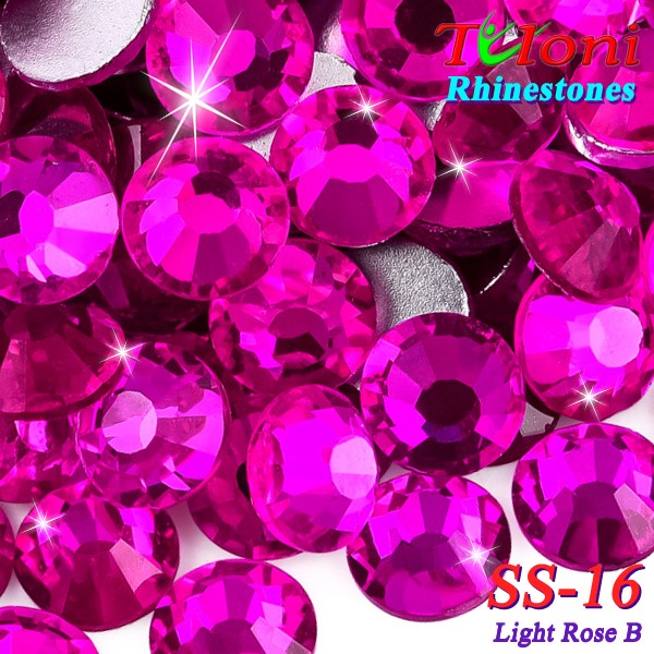 Стразы Tuloni SS16 col. Light Rose B 1440 pcs. No HotFix