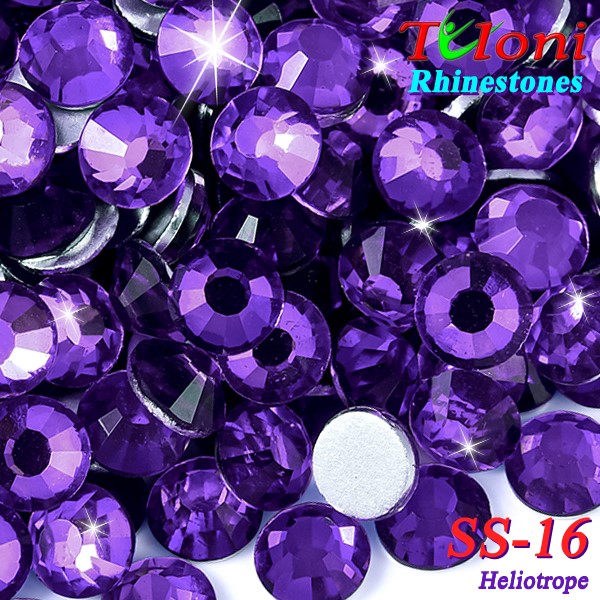 Rhinestones Tuloni SS16 col. Heliotrope 1440 pcs. No HotFix