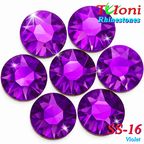 Rhinestones Tuloni SS16 col. Violet 1440 pcs. No HotFix