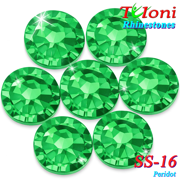 Rhinestones Tuloni SS16 col. Peridot 1440 pcs. No HotFix