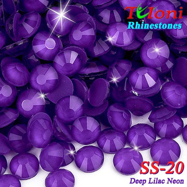 Strass Tuloni SS20 col. Deep Lilac Neon 1440 pcs. No HotFix Strass Tuloni SS20 col. Deep Lilac Neon 1440 pcs. No HotFix