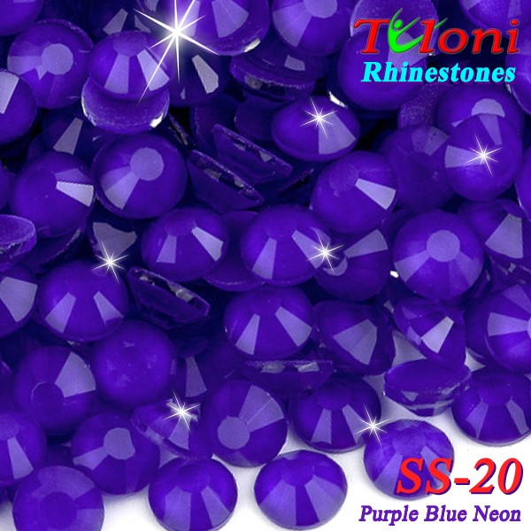 Strass Tuloni SS20 col. Purple Blue Neon 1440 pcs. No HotFix Strass Tuloni SS20 col. Purple Blue Neon 1440 pcs. No HotFix