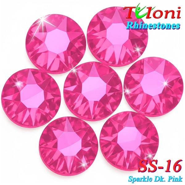 Strass Tuloni SS16 col. Sparkle Dark Pink 1440 mod. Basic HotFix