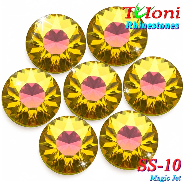 Rhinestones Tuloni SS10 col. Magic Jet 1440 mod. Basic HotFix
