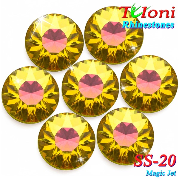 Стразы Tuloni SS20 col. Magic Jet 1440 mod. Basic HotFix