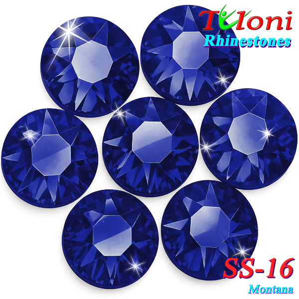 Strass Tuloni SS16 col. Montana 1440 pcs. No HotFix Flat Back
