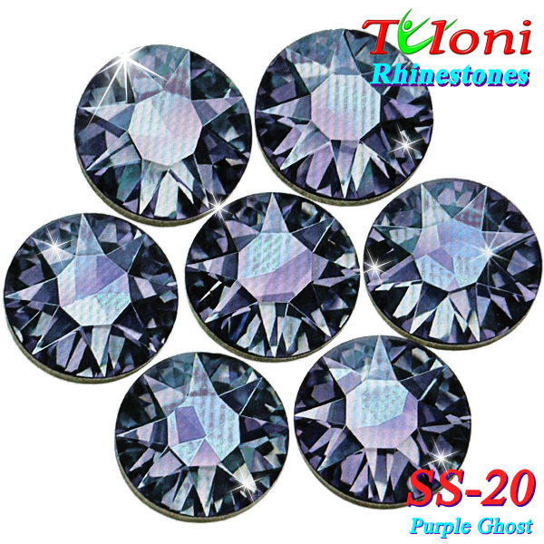 Стразы Tuloni SS20 col. Purple Ghost 1440 pcs. No HotFix Flat Back