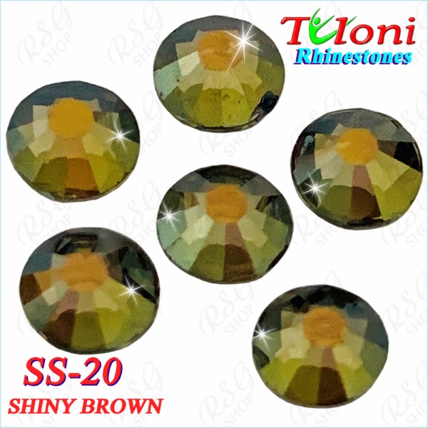Strass Tuloni SS20 col. Shiny Brown 1440 pcs. No HotFix