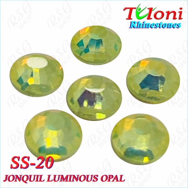 Rhinestones Tuloni SS20 col. Jonquil Luminous Opal 1440 pcs. No HotFix
