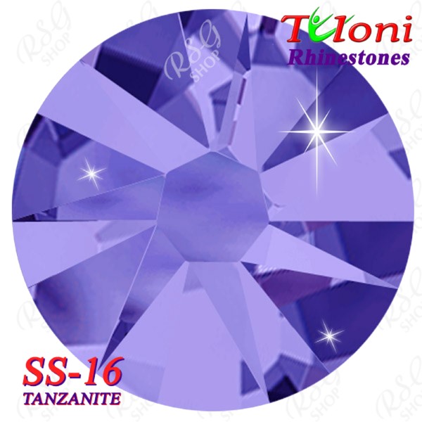 Strass Tuloni SS16 col. Tanzanite 1440 mod. Stile HotFix Strass Tuloni SS16 col. Tanzanite 1440 mod. Stile HotFix