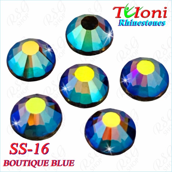 Стразы Tuloni SS16 col. Boutique Blue 1440 pcs. No HotFix