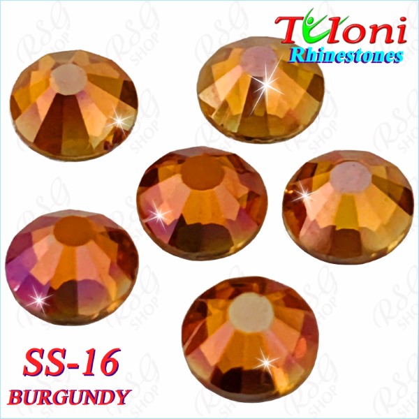 Strass Tuloni SS16 col. Burgundy 1440 pcs. No HotFix Strass Tuloni SS16 col. Burgundy 1440 pcs. No HotFix