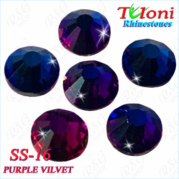 Rhinestones Tuloni SS16 col. Purple Vilvet 1440 mod. Basic HotFix