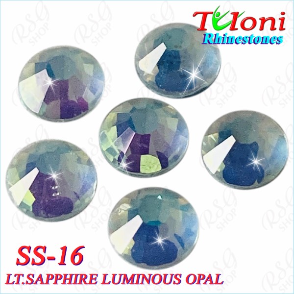 Strass Tuloni SS16 col. Lt.Sapphire Luminous Opal 1440 pcs. No HotFix