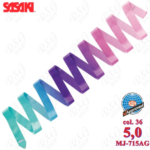 Band Sasaki MJ-715AG col. 036 ART Gradation 5m FIG AG036