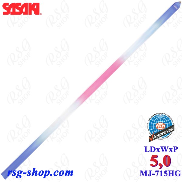 Лента Sasaki 5m MJ-715HG col. LDxWxP High-Pitch Gradation FIG