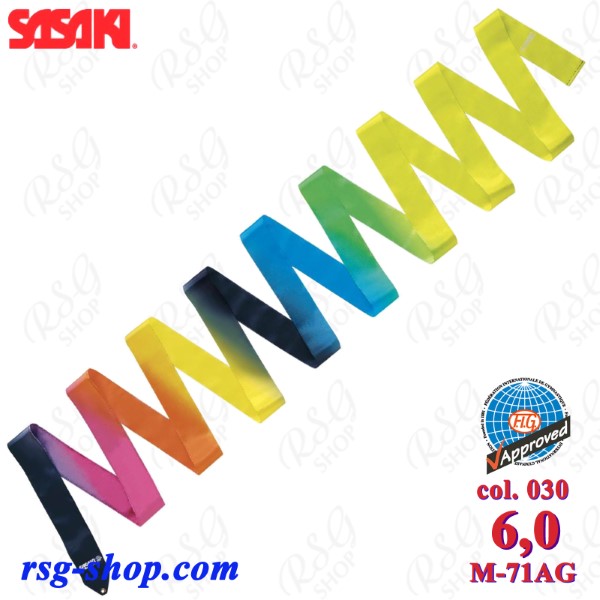 Ribbon Sasaki M-71AG col. 030 ART Gradation 6m FIG AG030