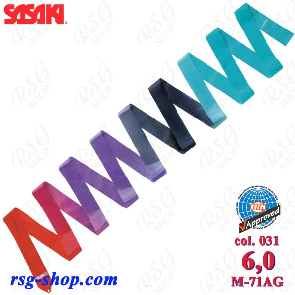 Ribbon Sasaki M-71AG col. 031 ART Gradation 6m FIG AG031