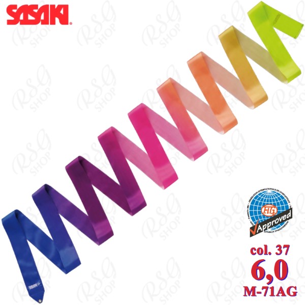 Ribbon Sasaki M-71AG col. 037 ART Gradation 6m FIG AG037