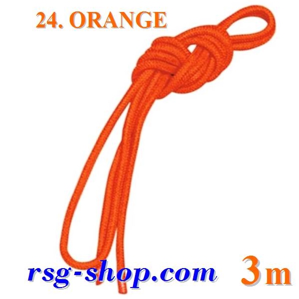Seil Chacott 3 m FIG col. Orange Art. 30124