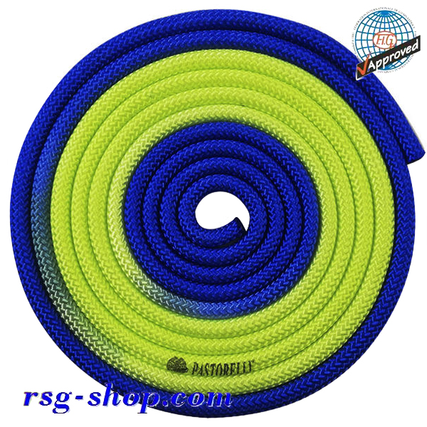 Rope 3m Pastorelli mod. New Orleans col. Blu - Giallo FIG 04905