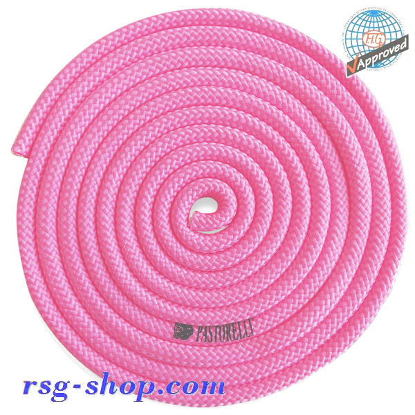 RSG Rope Competition Rope Gym Rope Pastorelli Multicolor White/Neon Pink New Fig 