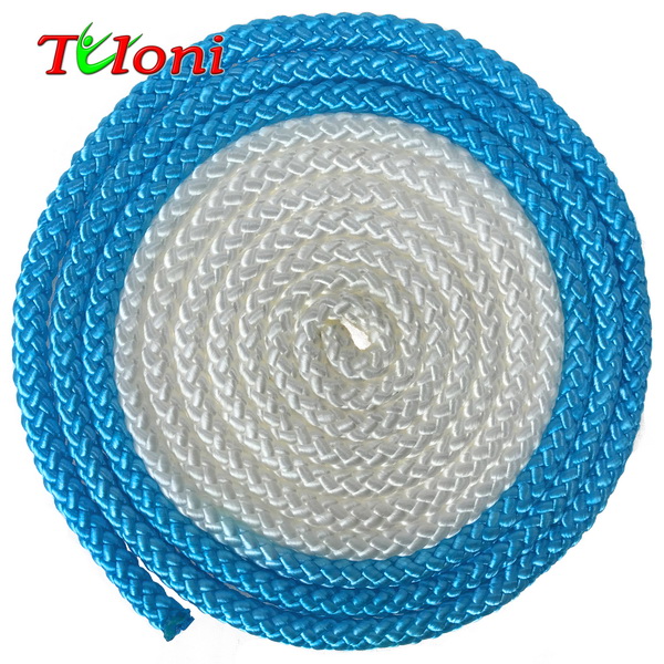 Seil Tuloni Bi-col. Neon Blue - White Art. T0913