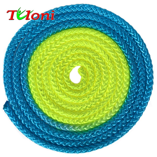 Seil Tuloni Bi-col. Neon Blue - Yellow Art. T0920 Seil Tuloni Bi-col. Neon Blue - Yellow Art. T0920