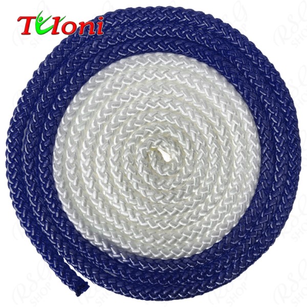 Rope Tuloni Bi-col. Dark Blue - White Art. T1528