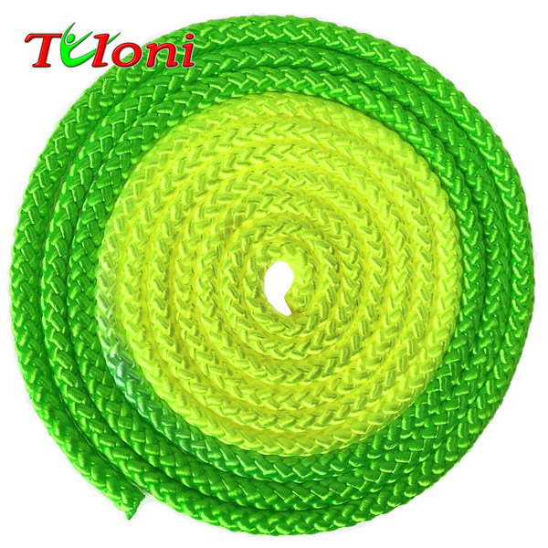 Seil Tuloni Bi-col. Neon Green - Yellow Art. T0919