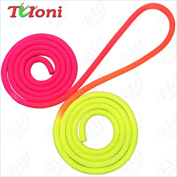 Seil Tuloni PRO Three-col. Neon Pink-Orange-Yellow Art. T1529