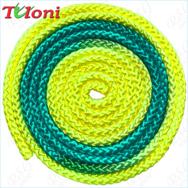 Seil Tuloni Bi-col. Neon_Yellow-Neon_Blue-Neon_Yellow Art. T0984