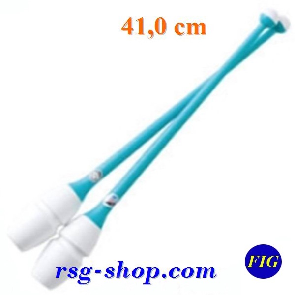 Clubs Chacott Combi 41 cm White x Peppermint Green FIG 98034