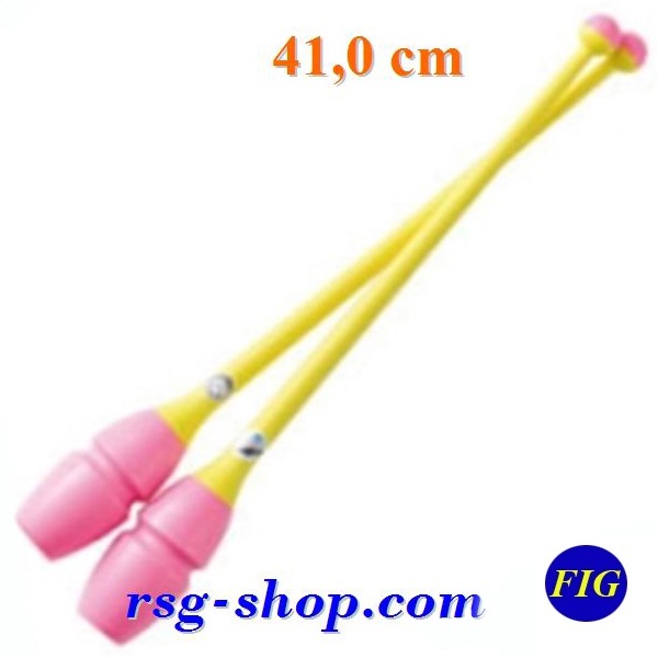 Булавы Chacott Combi 41 cm Pink x Yellow FIG 98262