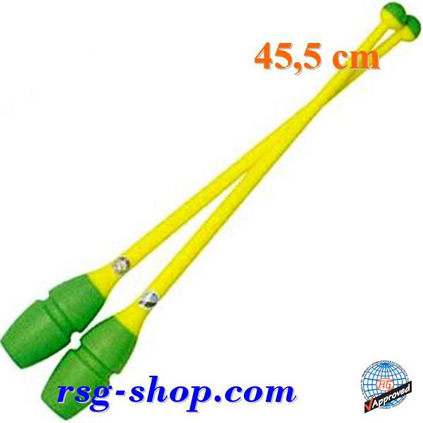 Clubs Chacott Combi 45 cm FIG col. Green x Yellow 003-98462