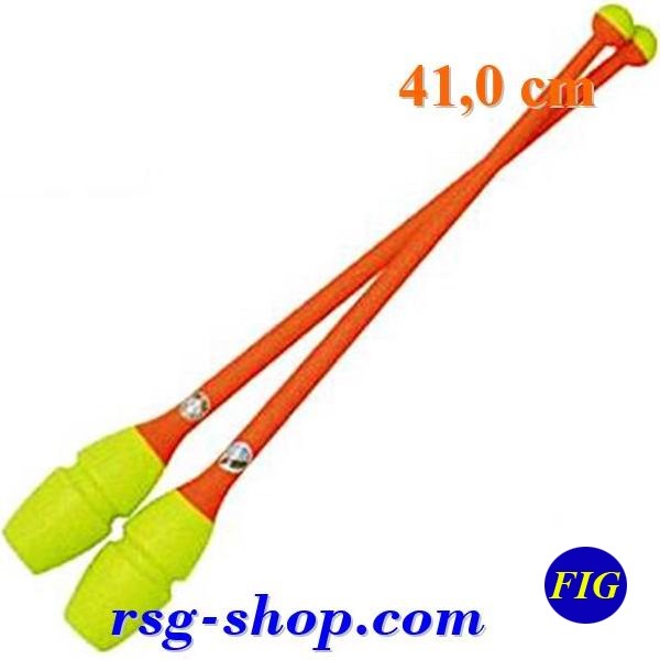 Булавы Chacott Combi 41 cm col. Yellow x Lt.Orange FIG 00398350