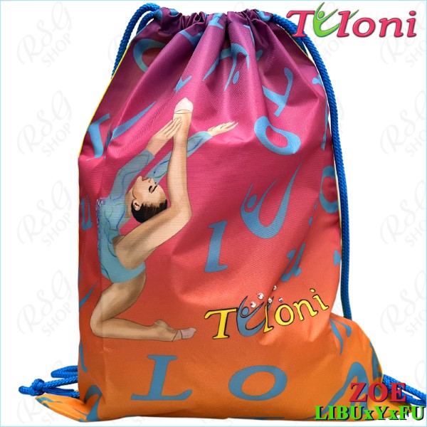 Holder-Backpack Tuloni 44x34cm mod. ZOE col. LIBUxYxFU Art. NKV-RU07