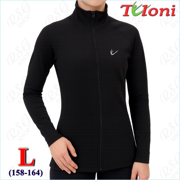 Thermojacke Tuloni mit Reißverschluss Gr. L (158-164) col.Black Art. SSH004PE-L