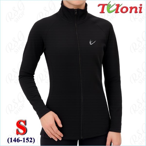 Thermojacke Tuloni mit Reißverschluss Gr. S (146-152) col.Black Art. SSH004PE-S