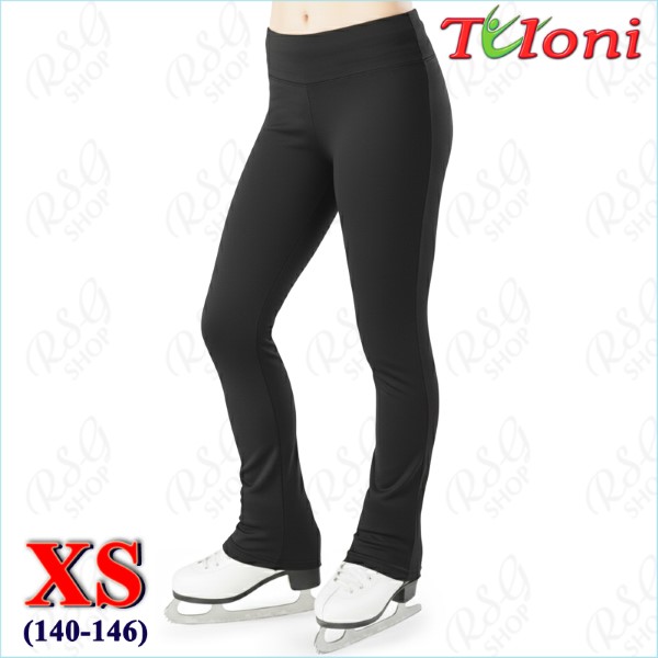 Thermohose Tuloni mit Schuhüberzug Gr. XS (140-146) col.Black Art. SSP004PE-XS